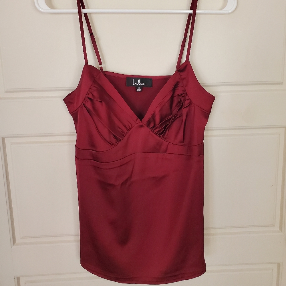 Lulus satin top